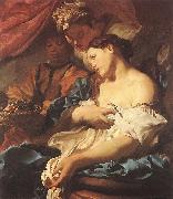 LISS, Johann The Death of Cleopatra sg oil painting artist